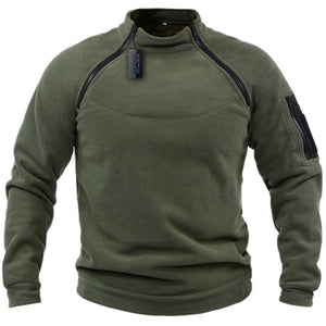 Jordan | Fleece-sweater i militærstil