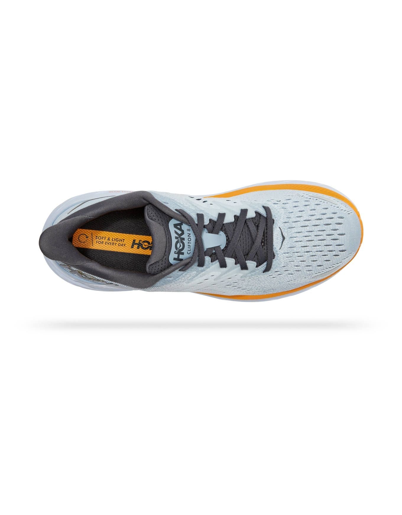 Clifton 8 -  Blue Fog / Orange